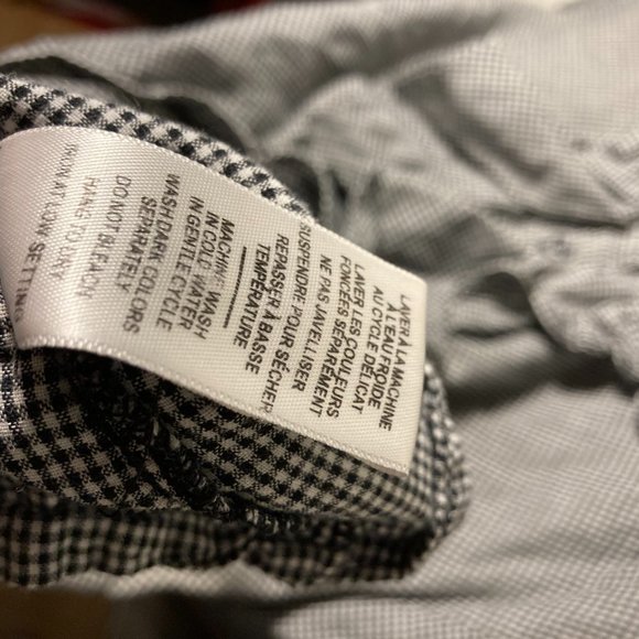 🦋 3/$25 Jacob Gingham Button-Up with Frills - Picture 8 of 15